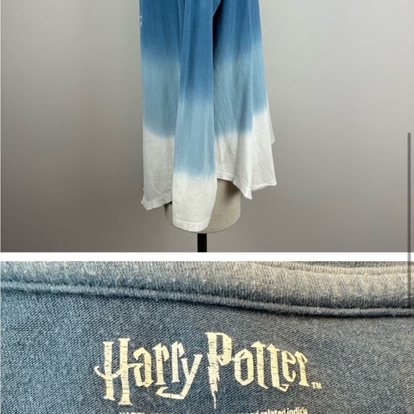Harry Potter blue & white hogwarts is my home long sleeved top size medium - Picture 2 of 5